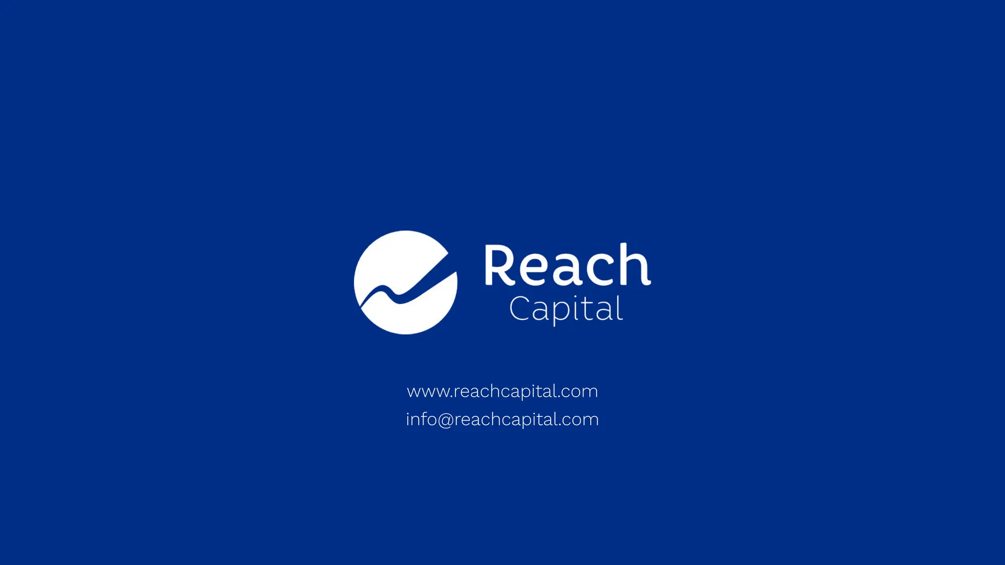 www.reachcapital.com
info@reachcapital.com
 