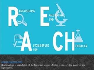 Reach Regulation Visual Reach certificate | PPTX