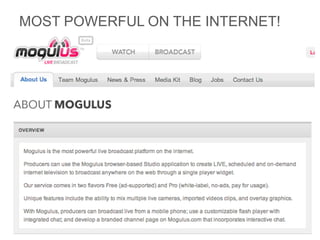 MOST POWERFUL ON THE INTERNET!
 