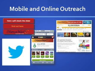 Mobile and Online Outreach
 