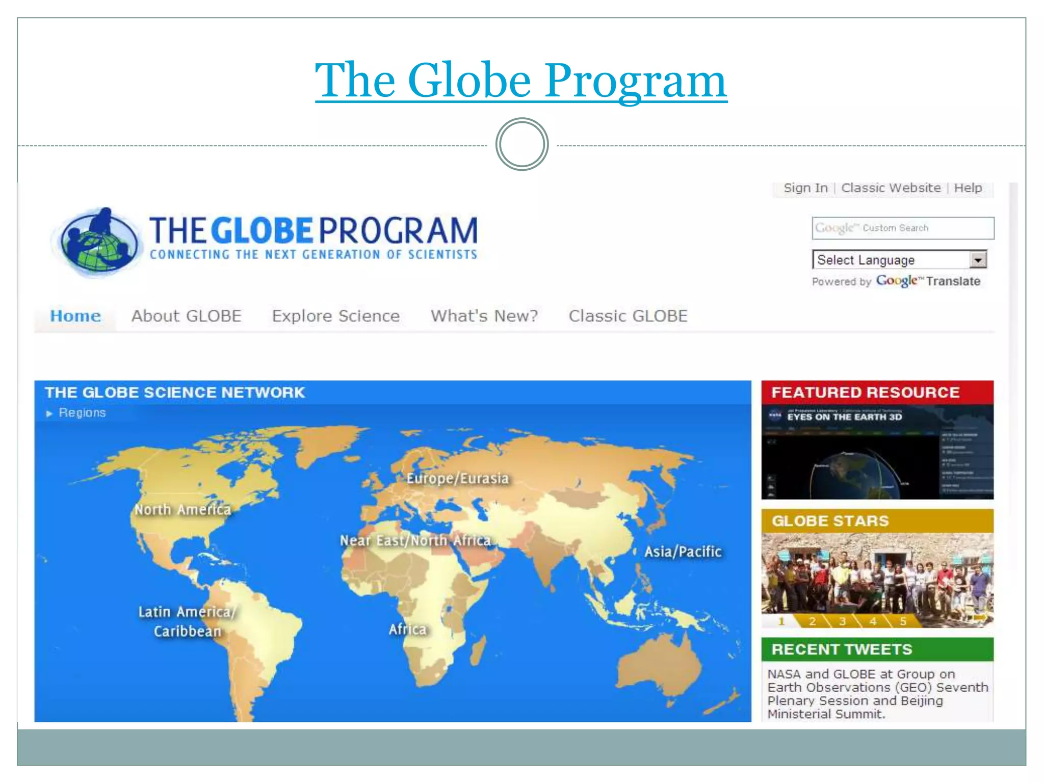 The Globe Program
 
