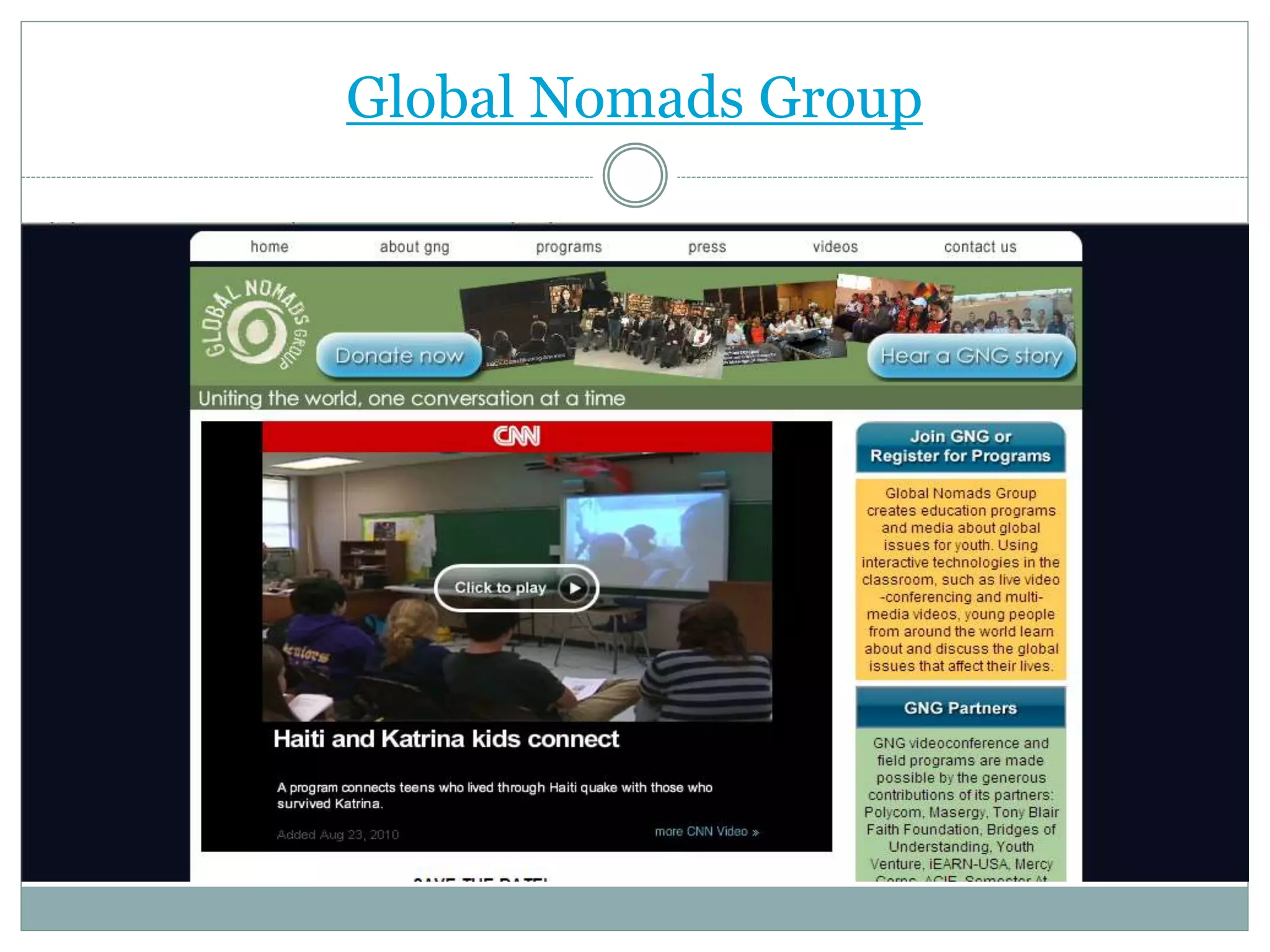Global Nomads Group
 
