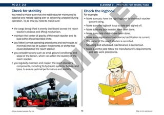 Comprehensive Training Guide for Operating Reach Stackers Safely | PDF