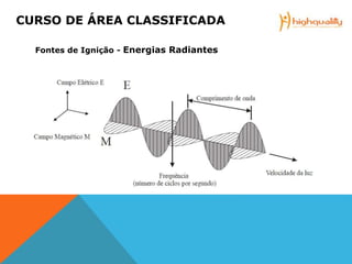 Fontes de Ignição - Energias Radiantes
CURSO DE ÁREA CLASSIFICADA
 