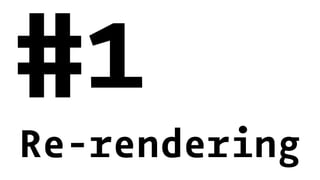 #1
Re-rendering
 