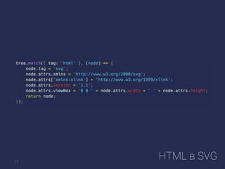 HTML в SVG17
 