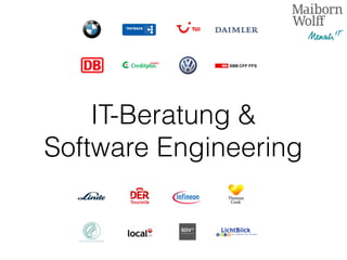 IT-Beratung &
Software Engineering
 