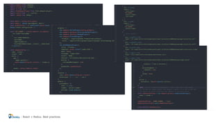 React + Redux. Best practices
 
