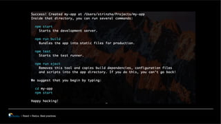 React + Redux. Best practices
 