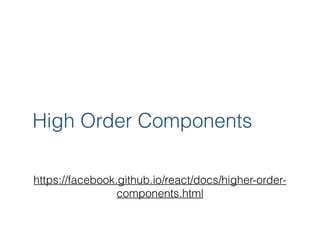 Specialization
function WelcomeDialog(props) {
return (
<Dialog
title="Welcome"
message="Thanks for visiting!" />
);
}
139
 