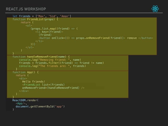 React.js workshop by tech47.in | Free Download