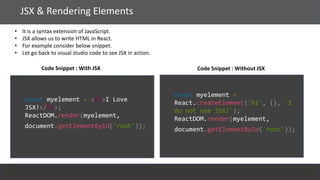 React - Start learning today | PPT