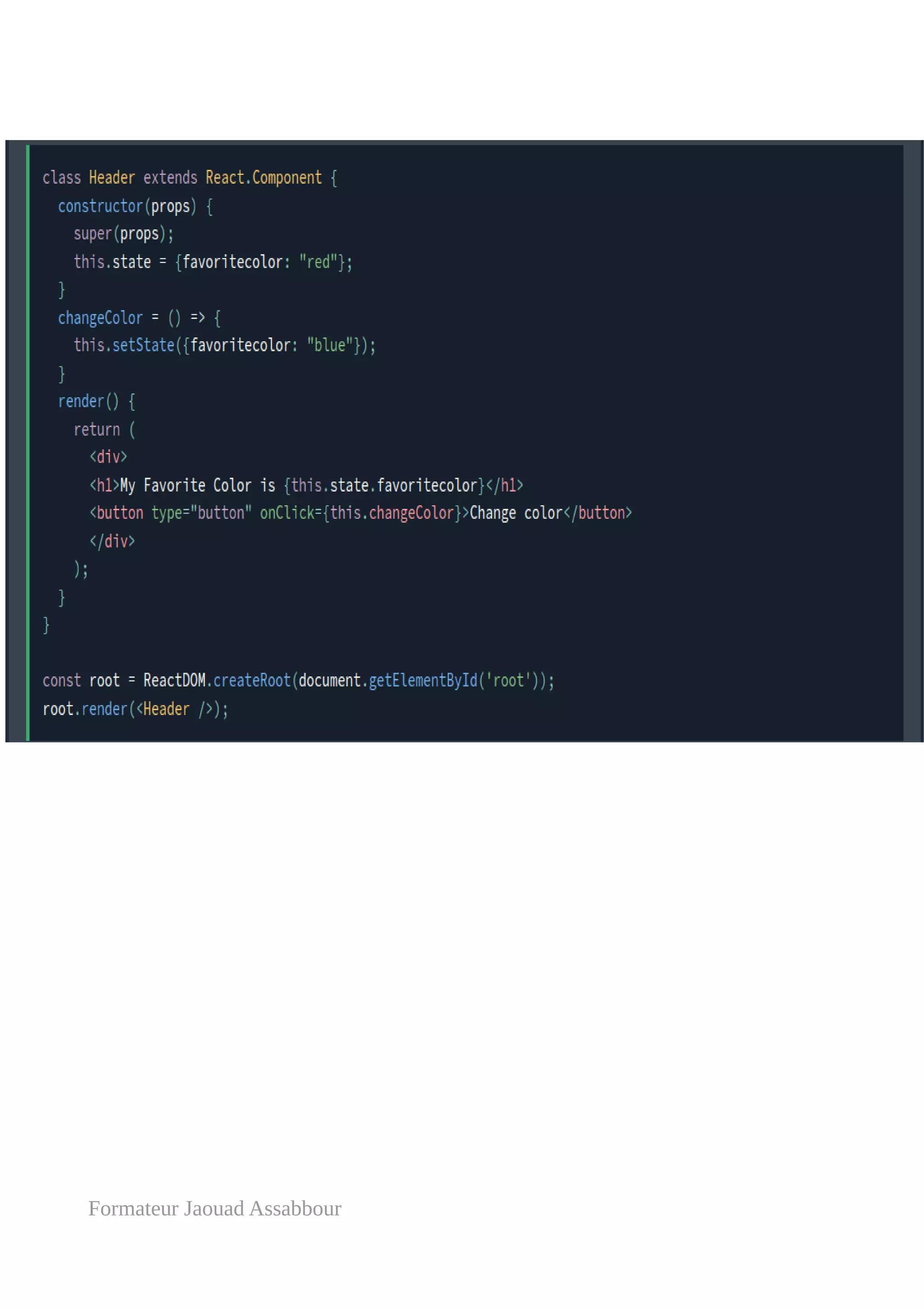 Formateur Jaouad Assabbour
 