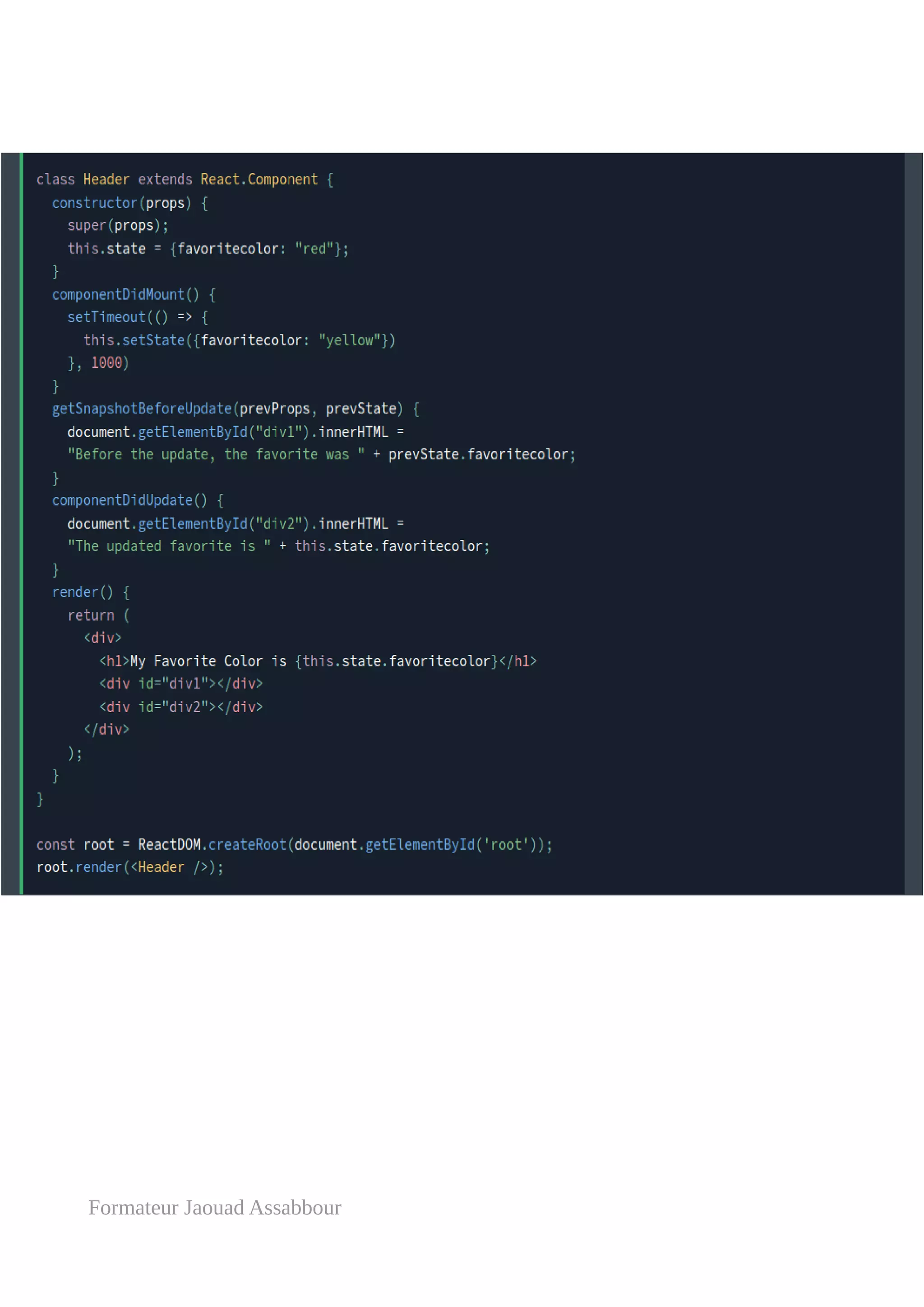 Formateur Jaouad Assabbour
 