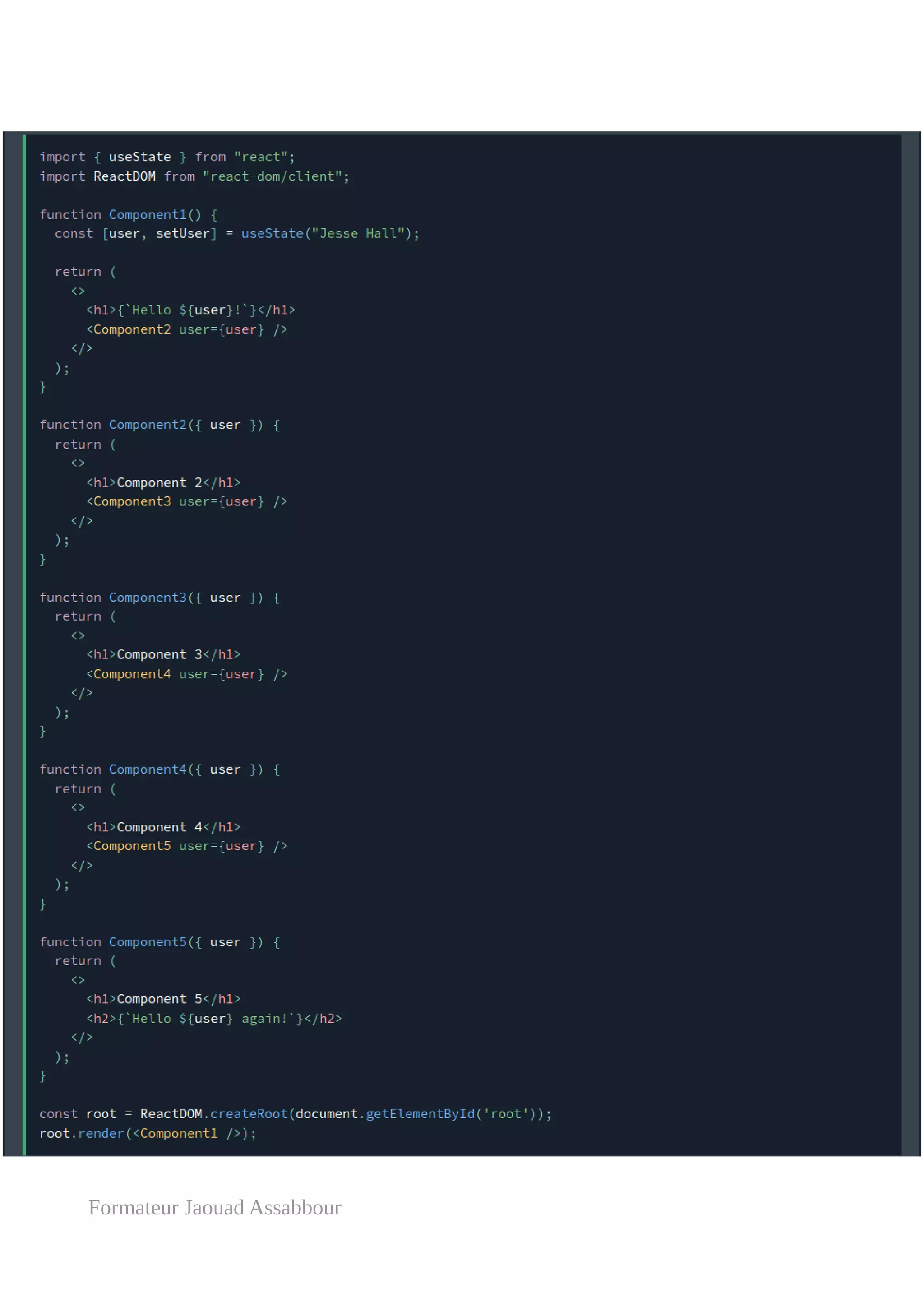 Formateur Jaouad Assabbour
 