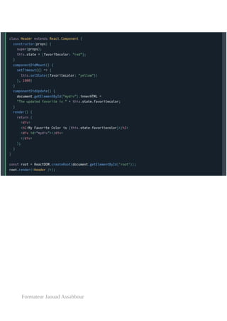 Formateur Jaouad Assabbour
 