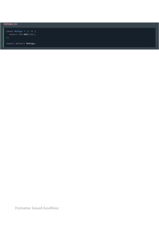 Formateur Jaouad Assabbour
 