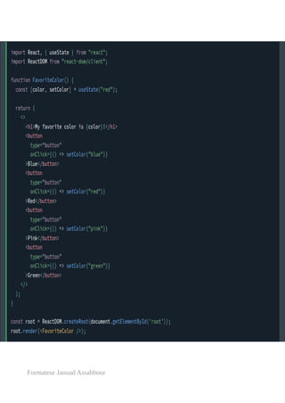 Formateur Jaouad Assabbour
 