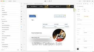 UXPin Carbon Edit
 