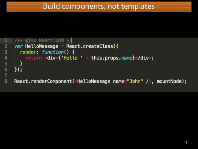 React js