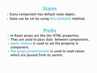 ReactJS | PPTX