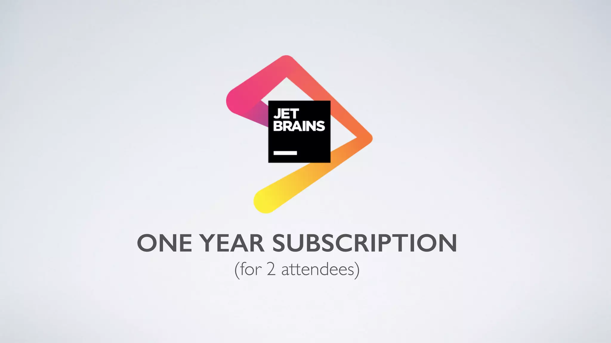 ONE YEAR SUBSCRIPTION (for 2 attendees) 