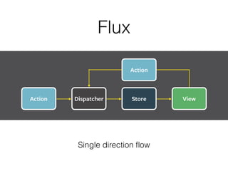 Flux
Single direction ﬂow
 