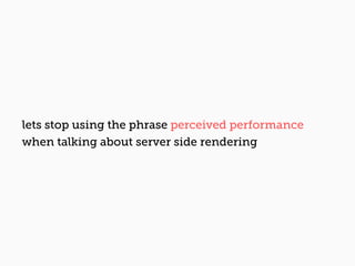 React server side rendering performance | PDF