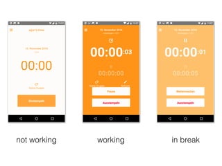 not working working in break
 