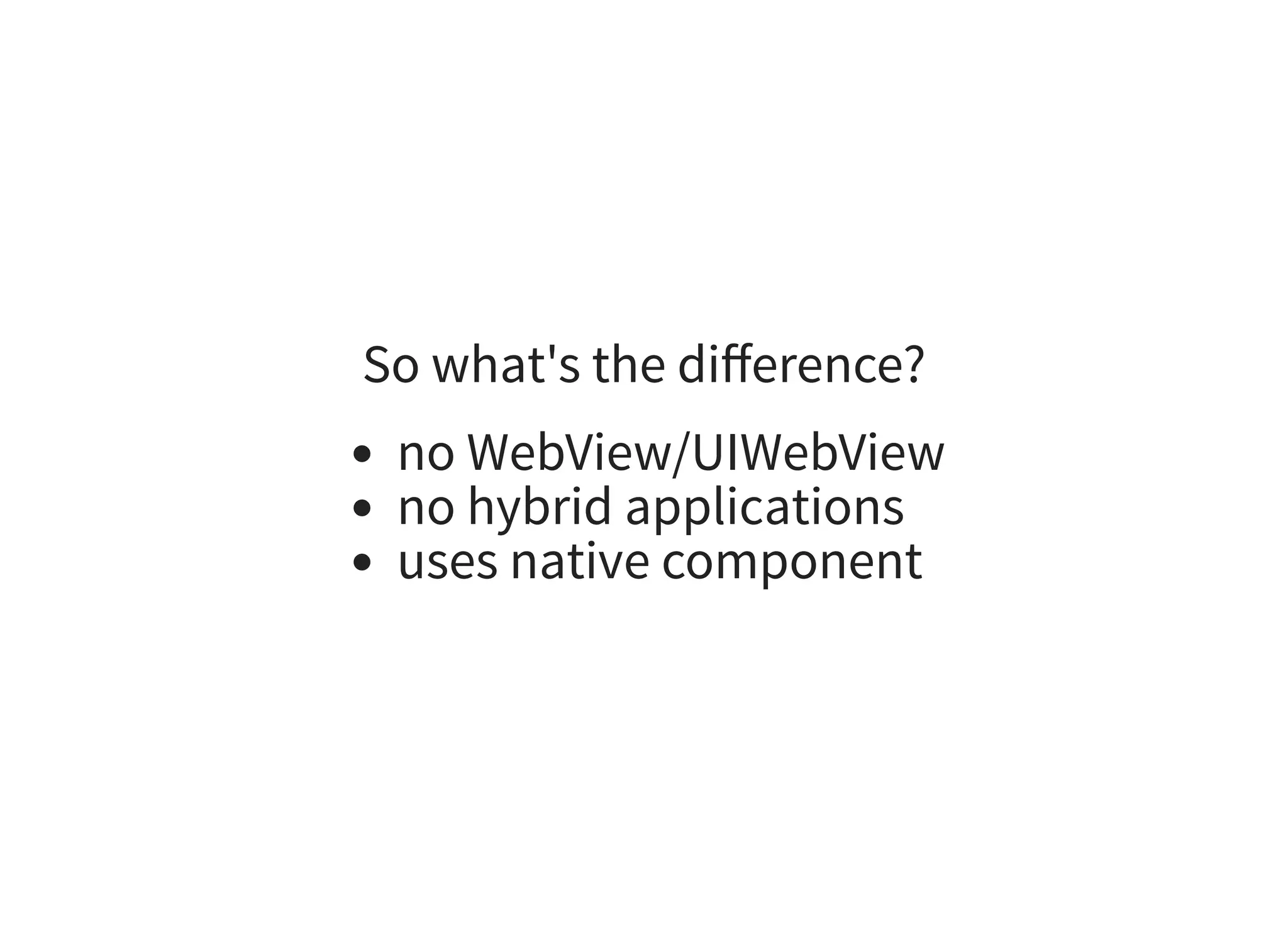 React Native in a nutshell | PPT