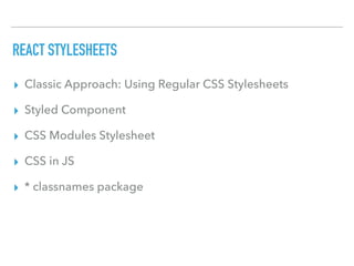 ReactJS Workflows | PPT