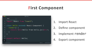 React 101 | PPT