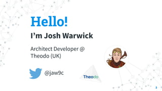 Hello!
I’m Josh Warwick
Architect Developer @
Theodo (UK)
@jaw9c
2
 