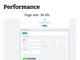 Performance
Page size: 56 Kb
 