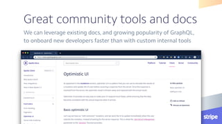 React and GraphQL at Stripe | PDF