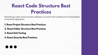 React Best Practices and Security Build High-Performing Applications.pptx