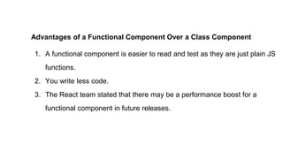 React Class Components vs Functional Components: Which is Better? | PPT