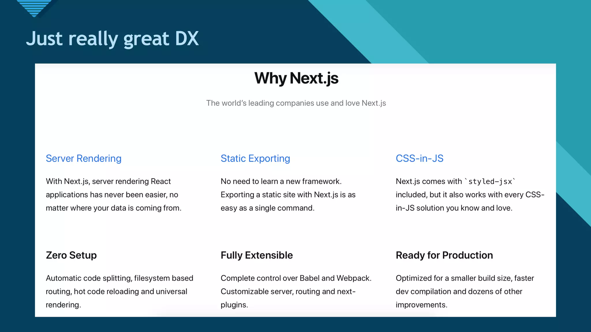 Click to edit Master title style
9
Just really great DX
 