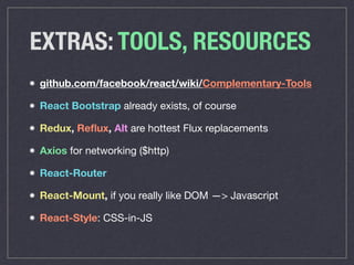 React & Flux Workshop
