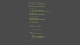 // components/MailTableComponent.js
import MailRow from './MailRowComponent';
import MailActions from '../actions/MailActions';
import MailStore from '../stores/MailStore';
class MailTable extends React.Component {
constructor(props) {
super(props);
this.state = MailStore.getState();
this.onMailChange = this.onMailChange.bind(this);
}
componentDidMount() {
MailStore.listen(this.onMailChange);
MailActions.getMails();
}
componentWillUnmount() {
MailStore.unlisten(this.onMailChange);
}
onMailChange(state) {
this.setState(state);
}
render() {
if (this.state.loading) {
return <p>Carregando emails...</p>
}
if (!this.state.mails.length) {
return <p>Nenhum email por enquanto.</p>
}
return (
<table className="mails-table">
<thead>...</thead>
<tbody>
{this.state.mails.map((mail) => {
return <MailRow mail={mail} />
})}
</tbody>
</table>
);
}
}
 
