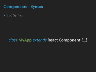 React for Dummies | PPT