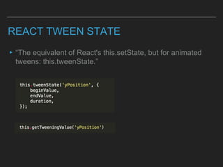 Animations in React | PDF