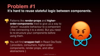 React hooks Episode #1: An introduction. | PPT