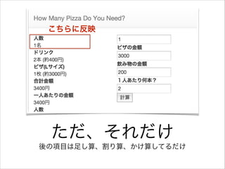こちらに反映
ただ、それだけ
後の項目は足し算、割り算、かけ算してるだけ 
 