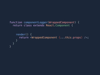 Higher Order Components and Render Props | PDF