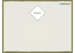 Route?
@PKodmad
 