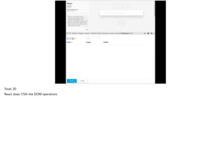 React
 