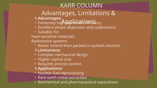 Liquid-Liquid Extraction and types of Extraction Equipments | PPTX