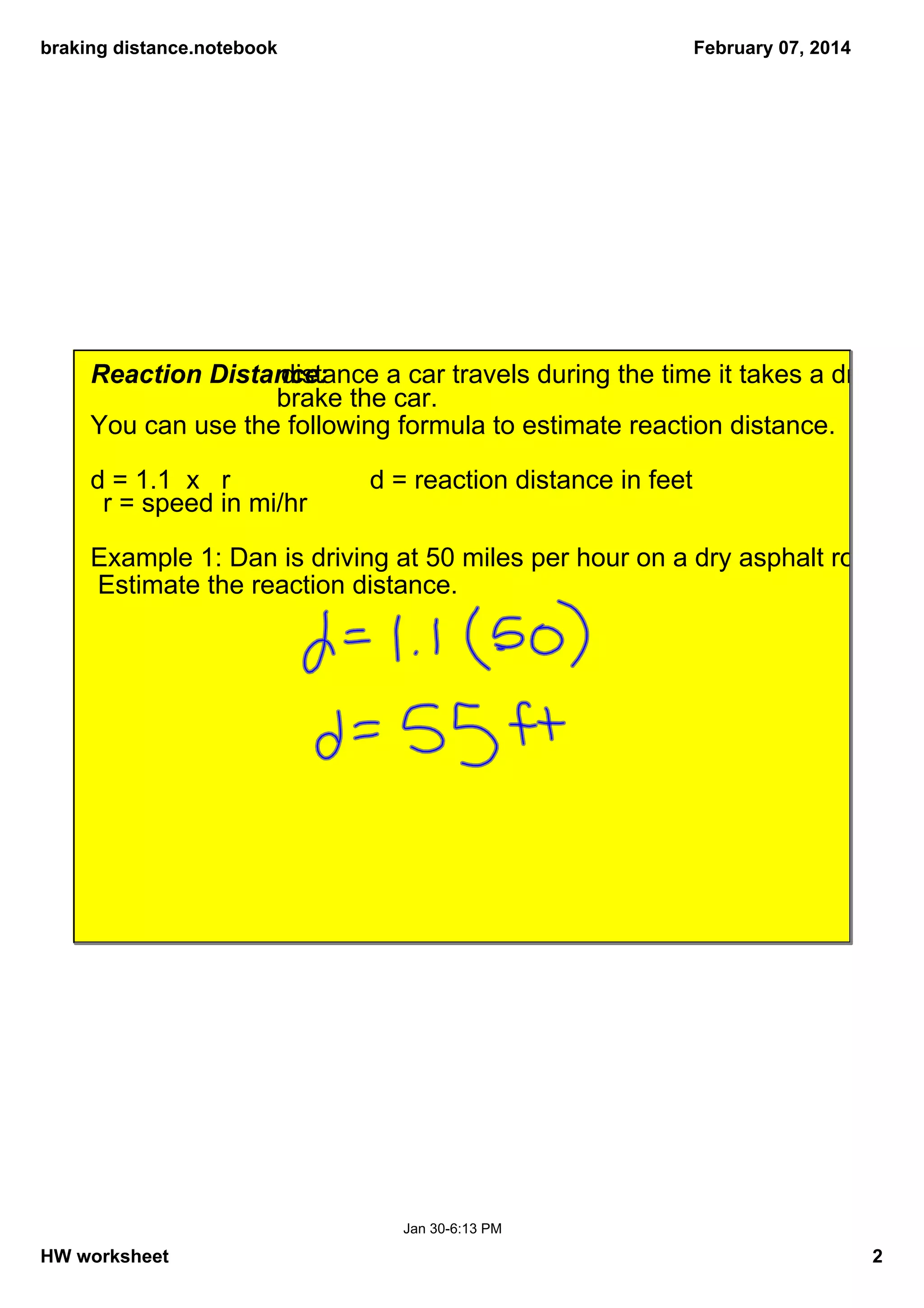 Reaction Braking Distance PDF reaction-braking-distance-pdf