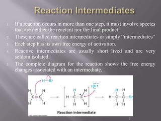 Reaction intermediates | PPTX